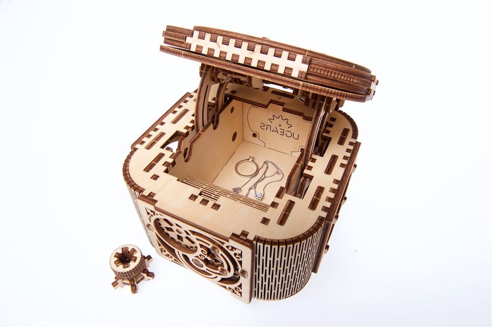 Ugears 3D-Holzpuzzle Schatzkästchen Image 13