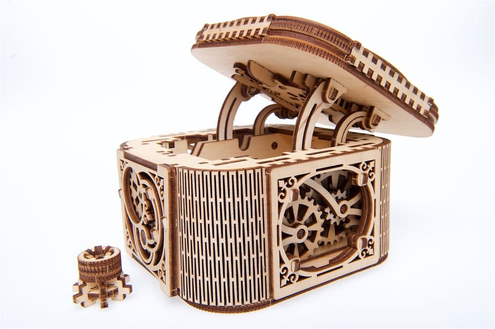 Ugears 3D-Holzpuzzle Schatzkästchen Image 14
