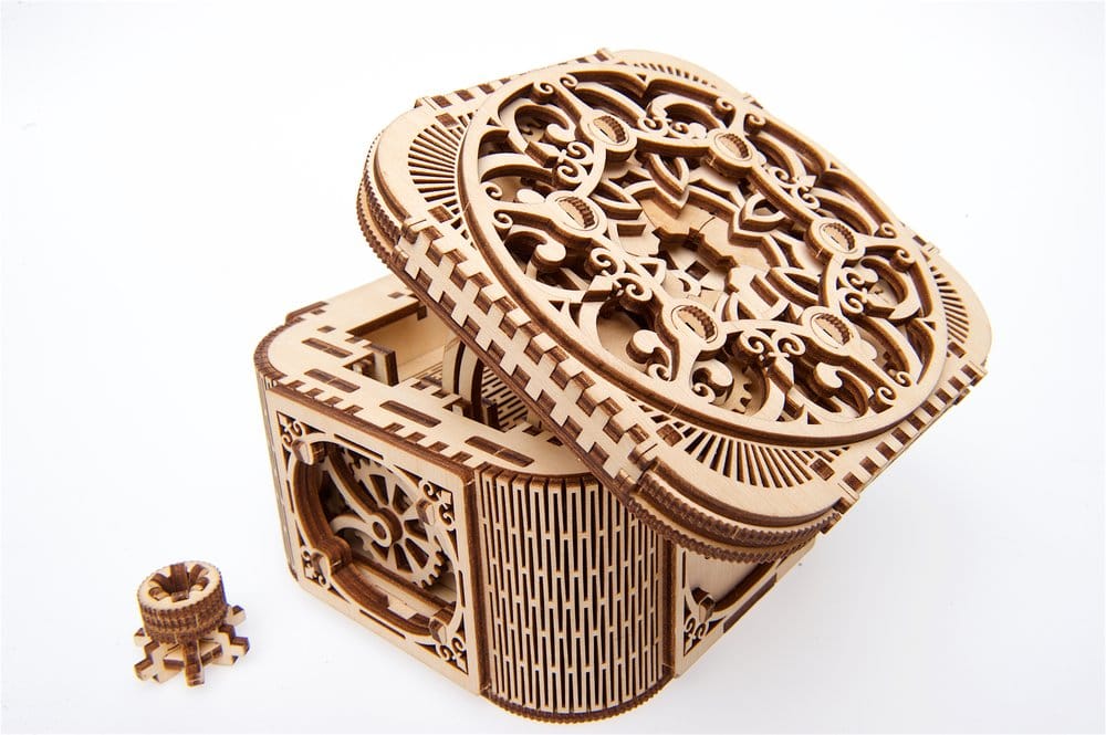 Ugears 3D-Holzpuzzle Schatzkästchen Image 15
