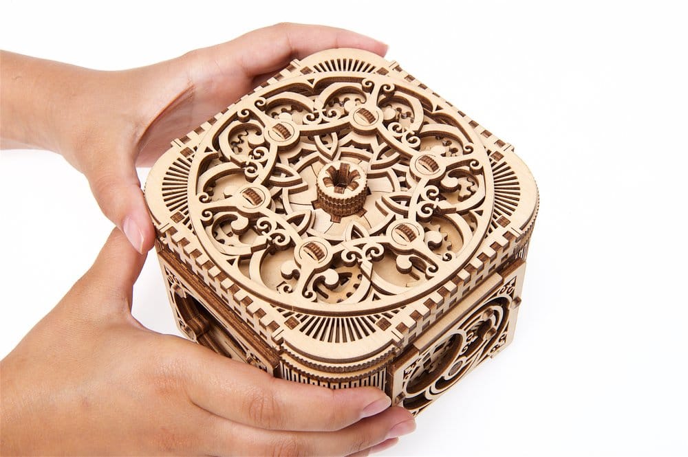 Ugears 3D-Holzpuzzle Schatzkästchen Image 17