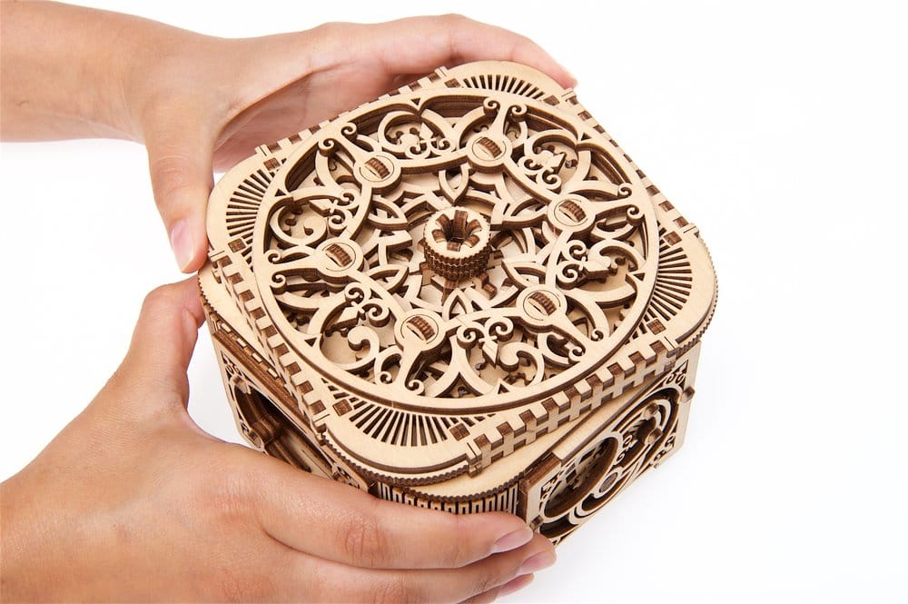 Ugears 3D-Holzpuzzle Schatzkästchen Image 18