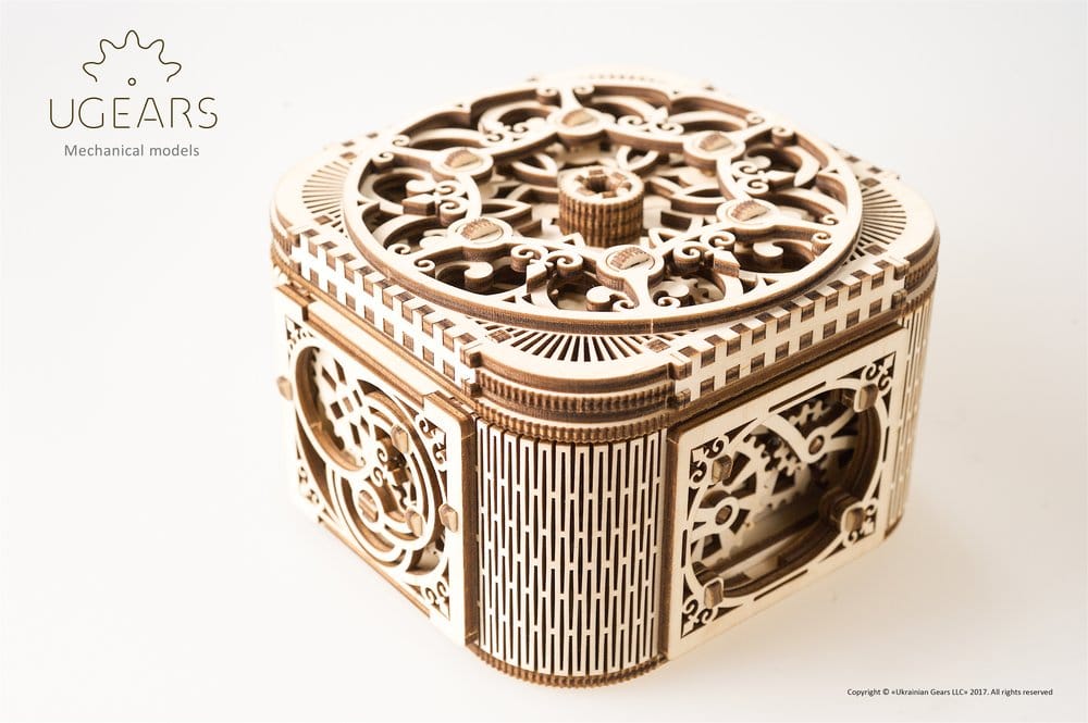 Ugears 3D-Holzpuzzle Schatzkästchen Image 23