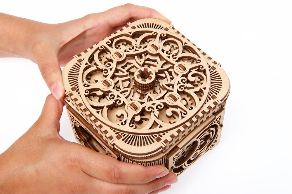 Ugears 3D-Holzpuzzle Schatzkästchen Image 24