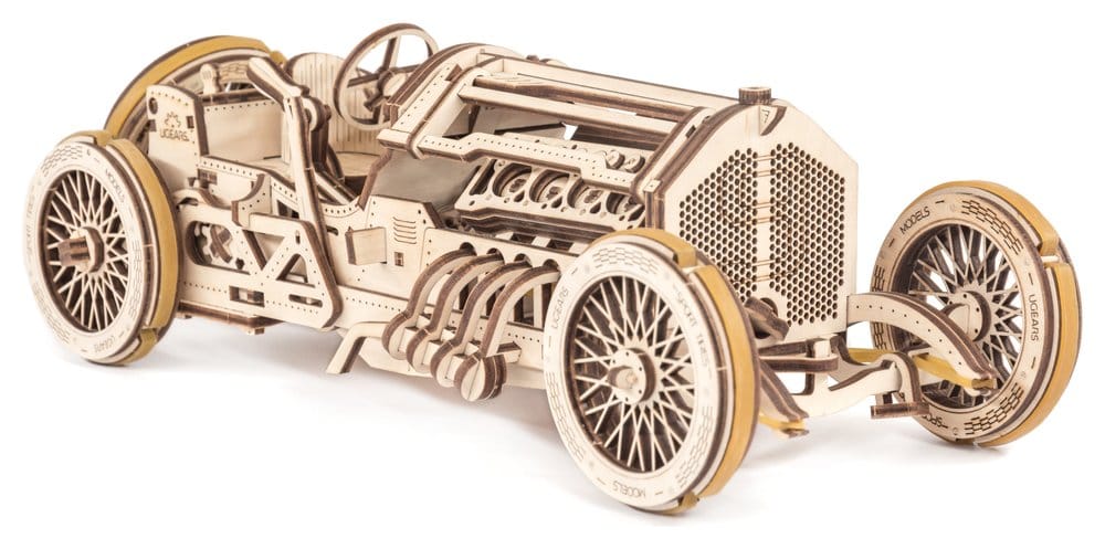 Ugears 3D-Holzpuzzle U-9 Grand Prix Auto Image 1