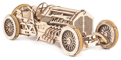 Ugears 3D-Holzpuzzle U-9 Grand Prix Auto Image 1