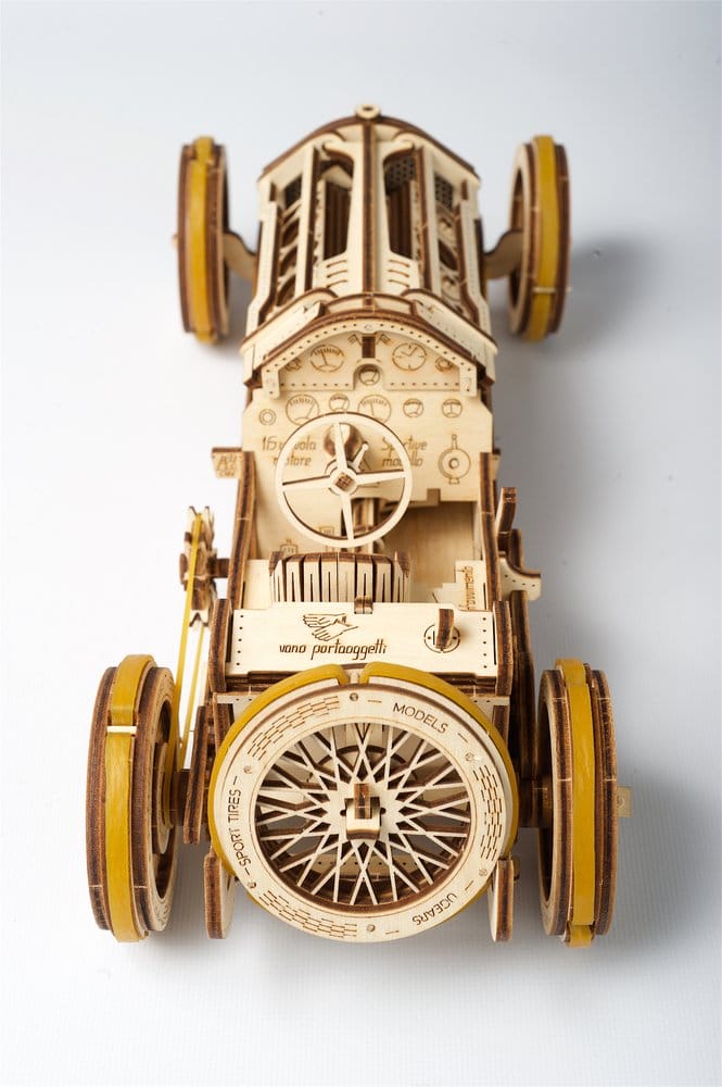 Ugears 3D-Holzpuzzle U-9 Grand Prix Auto Image 4
