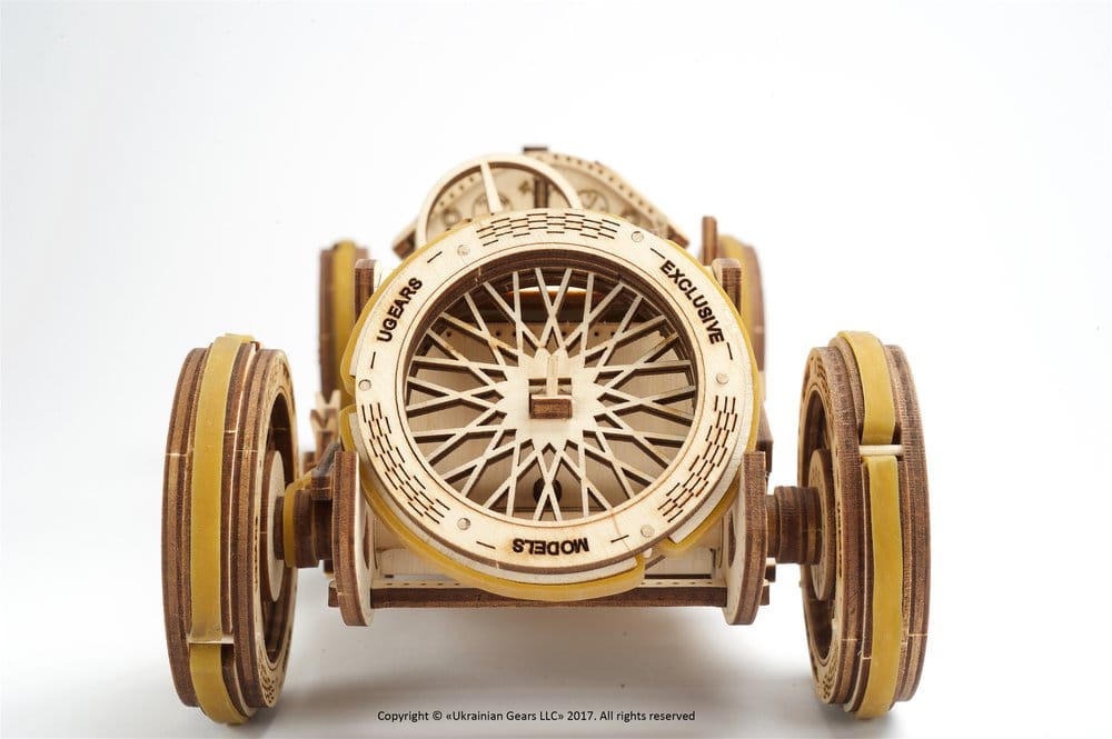 Ugears 3D-Holzpuzzle U-9 Grand Prix Auto Image 7