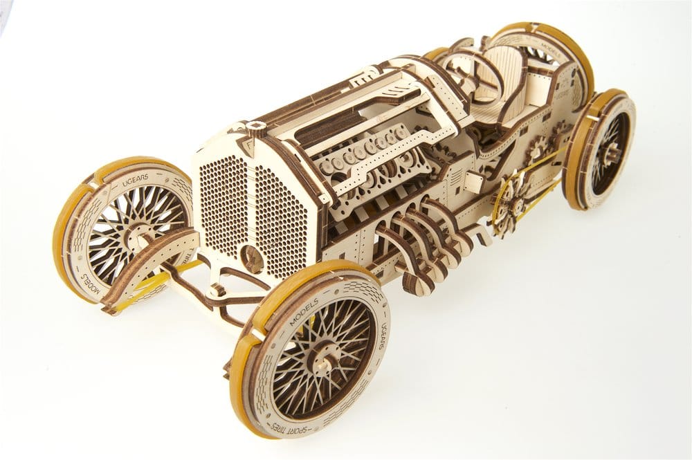 Ugears 3D-Holzpuzzle U-9 Grand Prix Auto Image 10