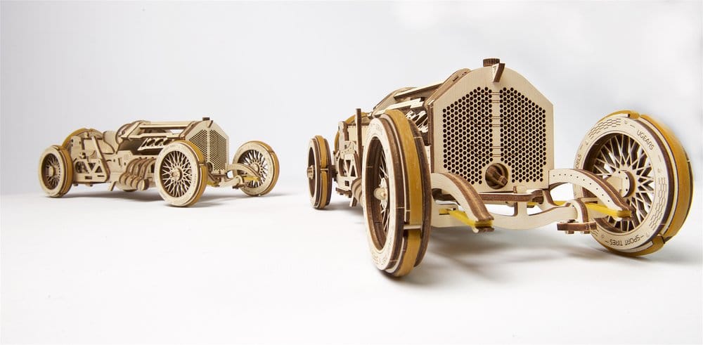Ugears 3D-Holzpuzzle U-9 Grand Prix Auto Image 15