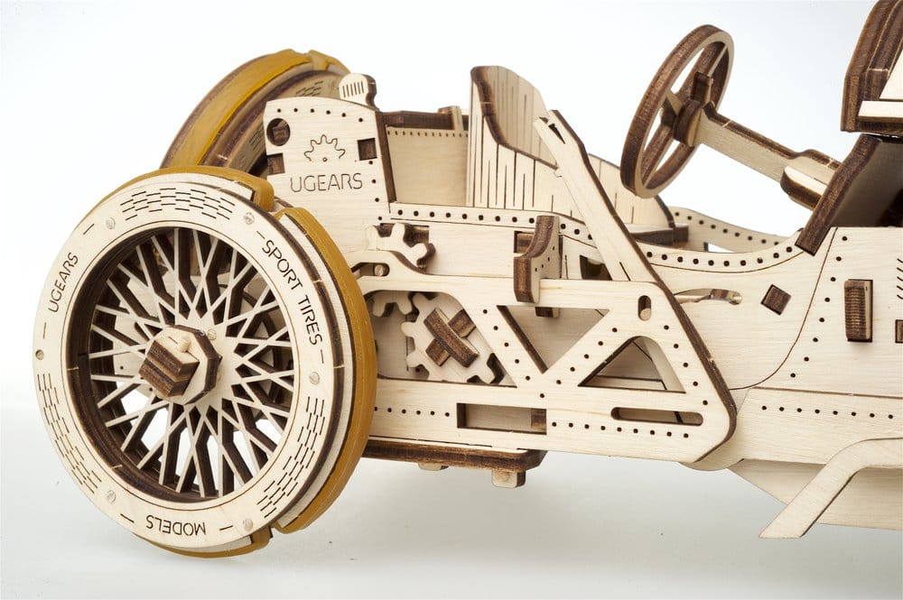 Ugears 3D-Holzpuzzle U-9 Grand Prix Auto Image 19