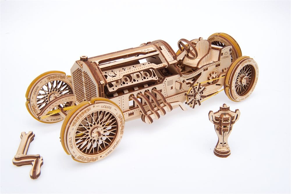 Ugears 3D-Holzpuzzle U-9 Grand Prix Auto Image 21