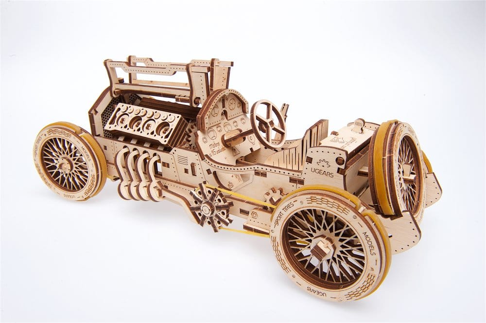Ugears 3D-Holzpuzzle U-9 Grand Prix Auto Image 22