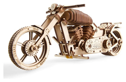 Ugears 3D-Holzpuzzle Motorrad VM-02 Image 1