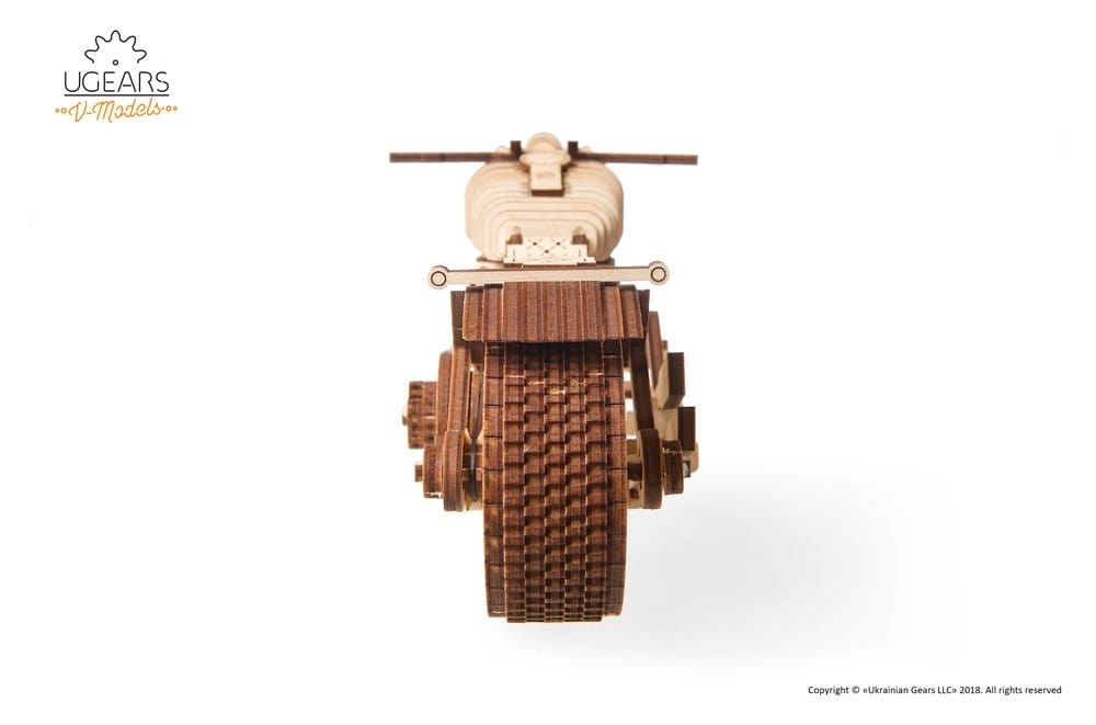 Ugears 3D-Holzpuzzle Motorrad VM-02 Image 3