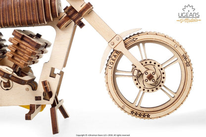Ugears 3D-Holzpuzzle Motorrad VM-02 Image 10