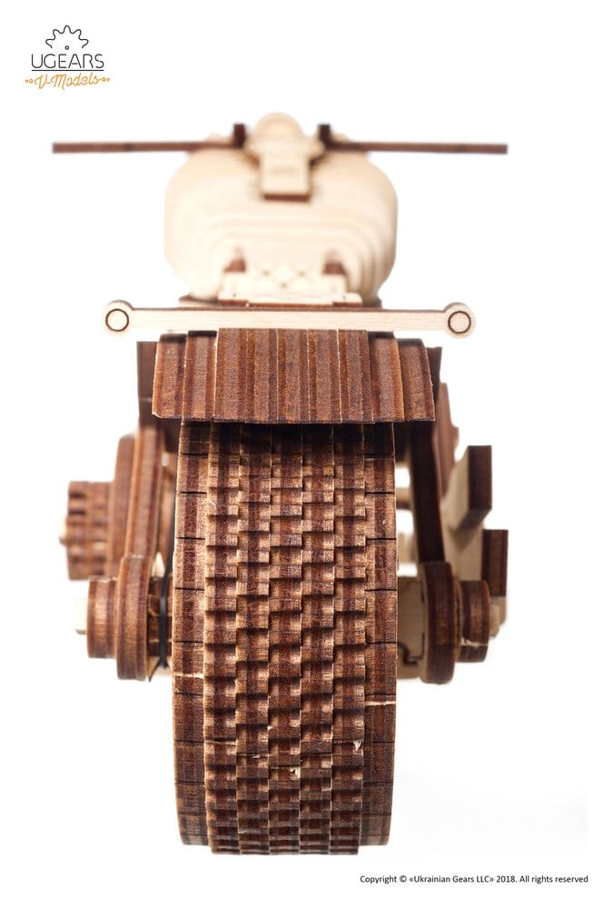 Ugears 3D-Holzpuzzle Motorrad VM-02 Image 11