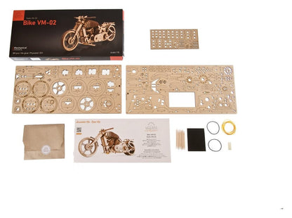 Ugears 3D-Holzpuzzle Motorrad VM-02 Image 14
