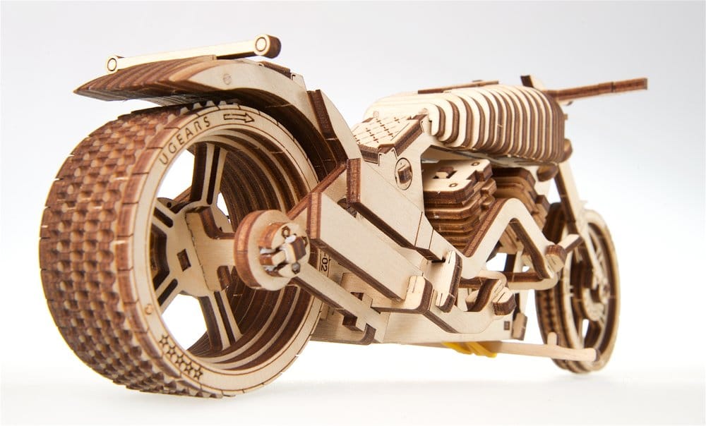 Ugears 3D-Holzpuzzle Motorrad VM-02 Image 17