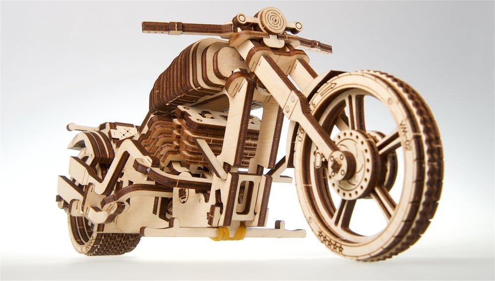 Ugears 3D-Holzpuzzle Motorrad VM-02 Image 20