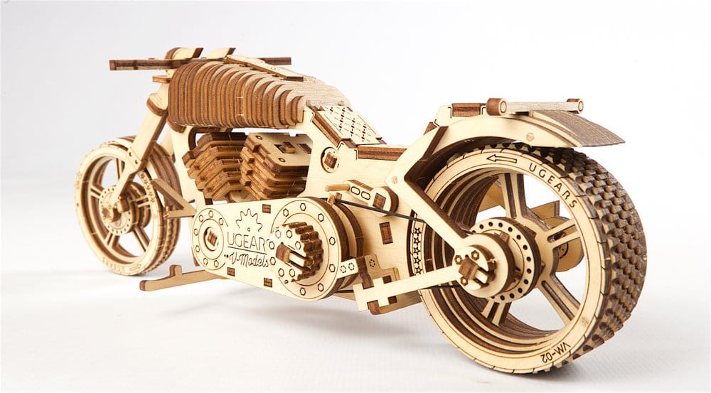 Ugears 3D-Holzpuzzle Motorrad VM-02 Image 24