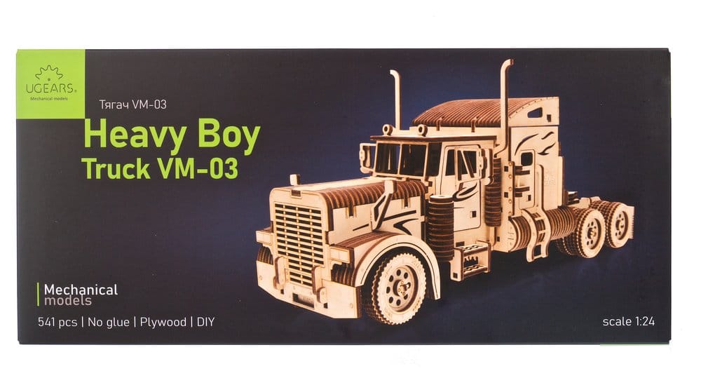 Ugears 3D-Holzpuzzle Heavy Boy Truck VM-03 Image 2