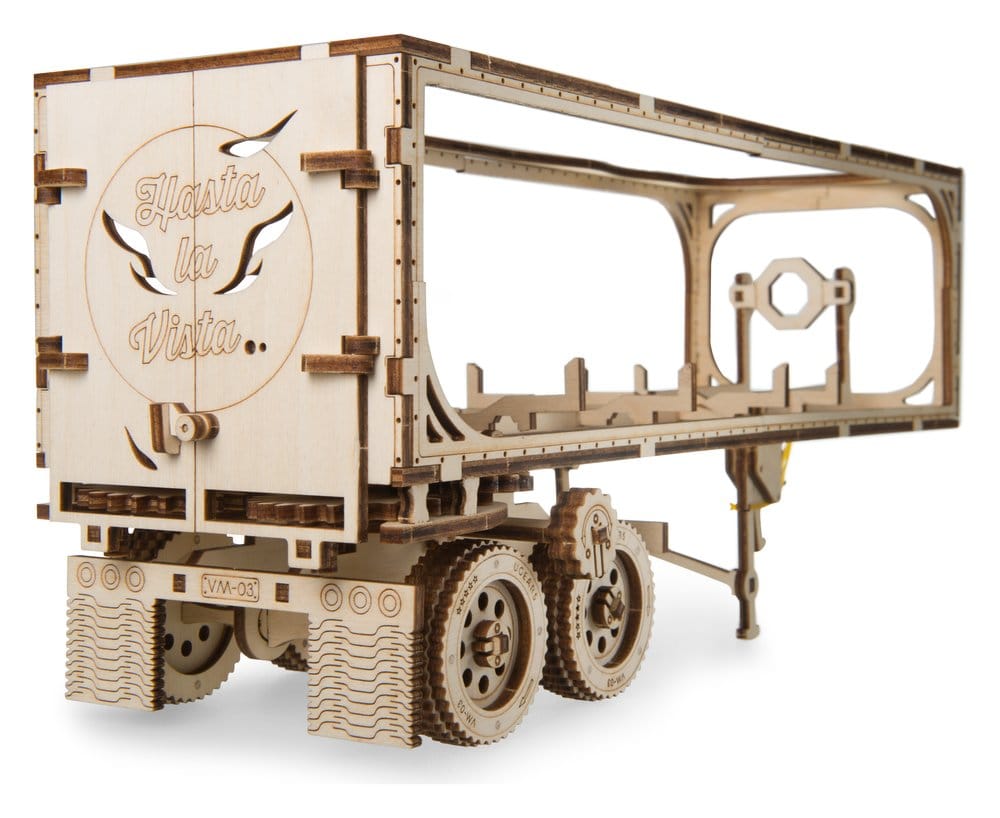 Ugears 3D-Holzpuzzle Anhänger für Heavy Boy Truck VM-03 Image 1