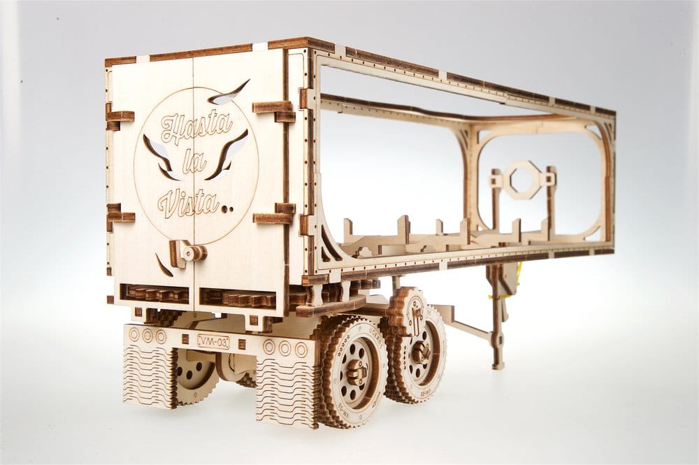 Ugears 3D-Holzpuzzle Anhänger für Heavy Boy Truck VM-03 Image 2