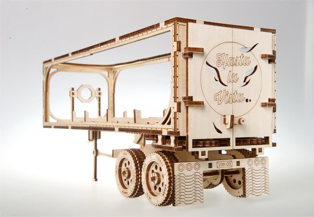 Ugears 3D-Holzpuzzle Anhänger für Heavy Boy Truck VM-03 Image 6