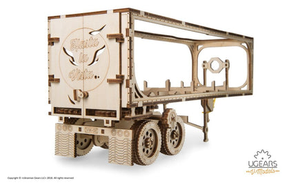 Ugears 3D-Holzpuzzle Anhänger für Heavy Boy Truck VM-03 Image 12
