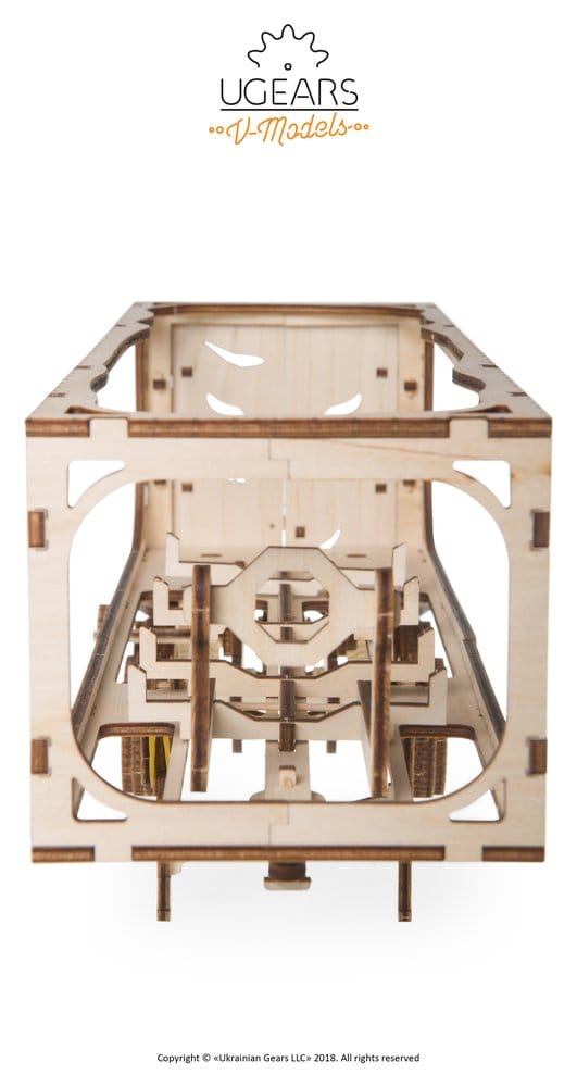 Ugears 3D-Holzpuzzle Anhänger für Heavy Boy Truck VM-03 Image 13
