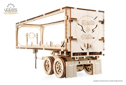 Ugears 3D-Holzpuzzle Anhänger für Heavy Boy Truck VM-03 Image 15