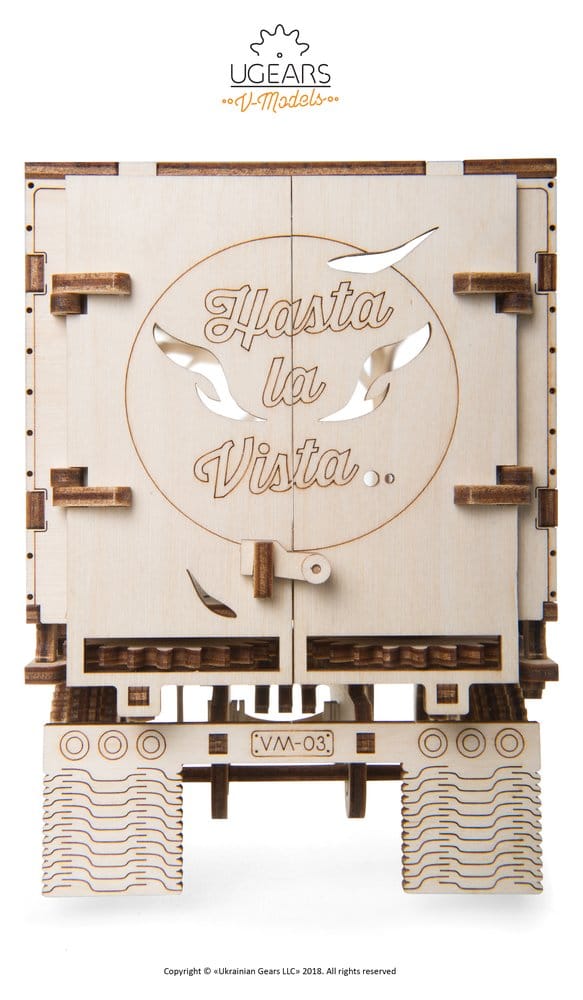 Ugears 3D-Holzpuzzle Anhänger für Heavy Boy Truck VM-03 Image 19