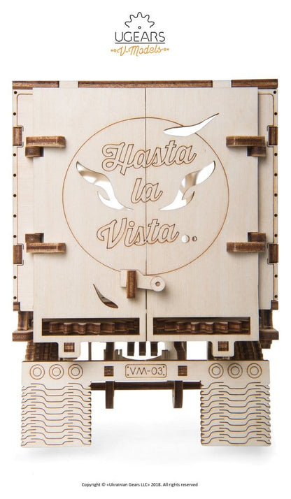 Ugears 3D-Holzpuzzle Anhänger für Heavy Boy Truck VM-03 Image 19