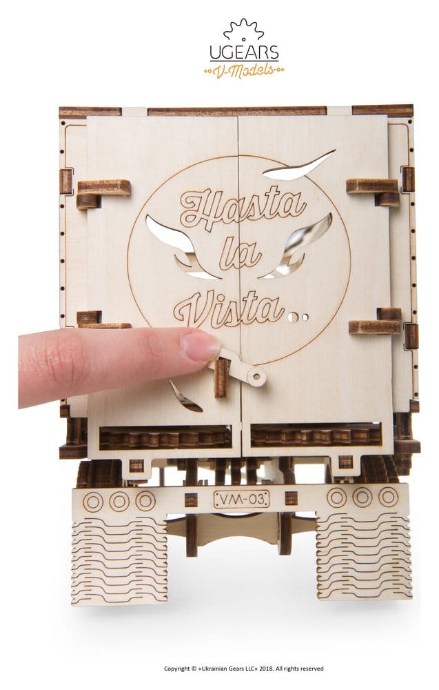 Ugears 3D-Holzpuzzle Anhänger für Heavy Boy Truck VM-03 Image 20