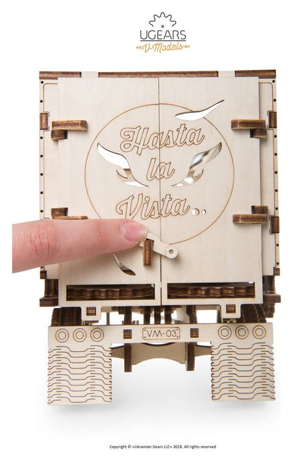Ugears 3D-Holzpuzzle Anhänger für Heavy Boy Truck VM-03 Image 20