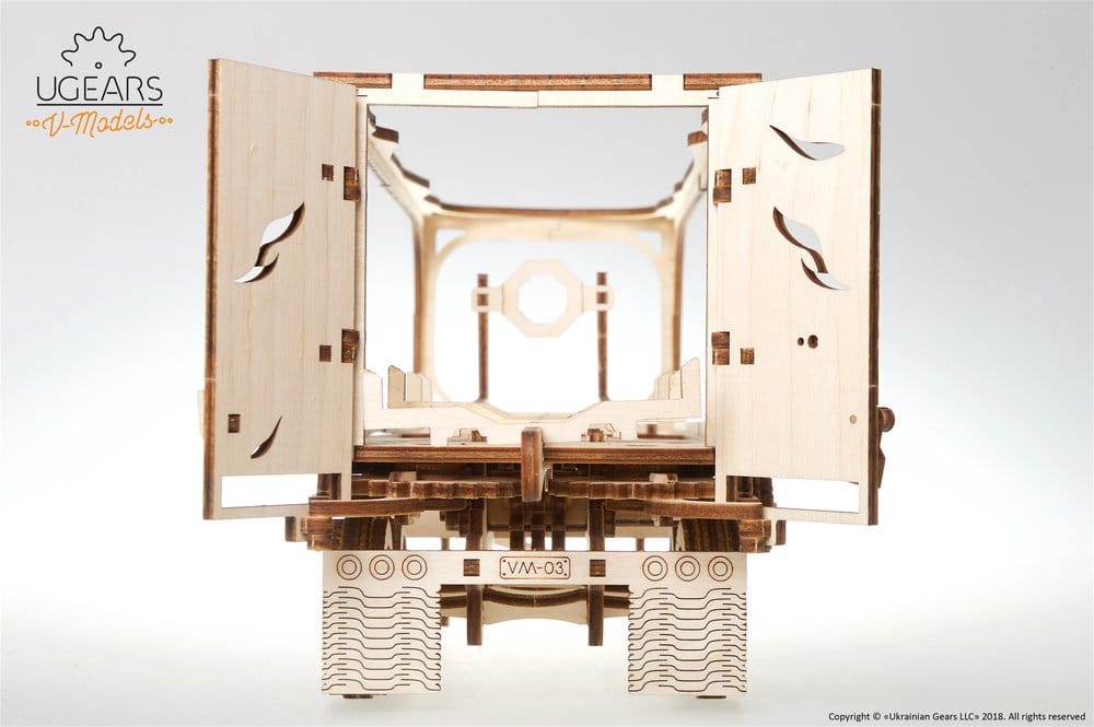 Ugears 3D-Holzpuzzle Anhänger für Heavy Boy Truck VM-03 Image 23