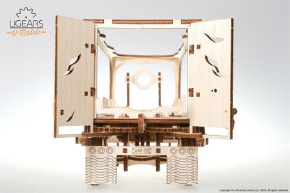 Ugears 3D-Holzpuzzle Anhänger für Heavy Boy Truck VM-03 Image 23