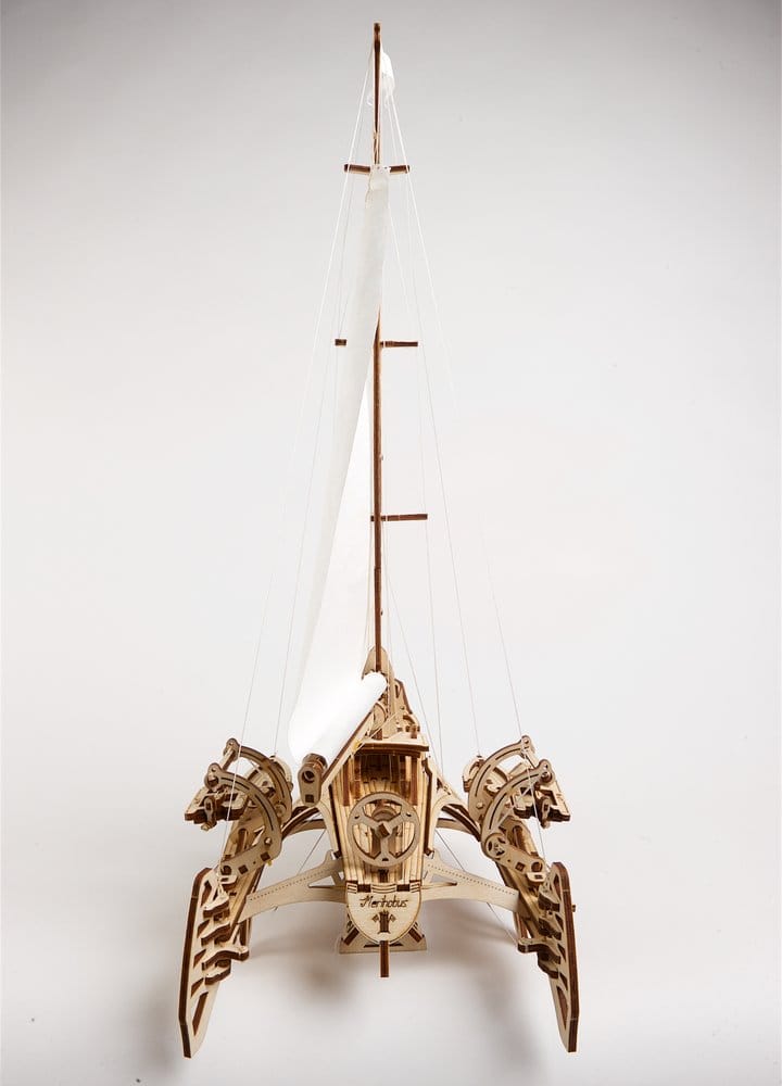 Ugears 3D-Holzpuzzle Trimaran Merihobus Image 5