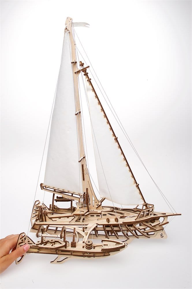 Ugears 3D-Holzpuzzle Trimaran Merihobus Image 19