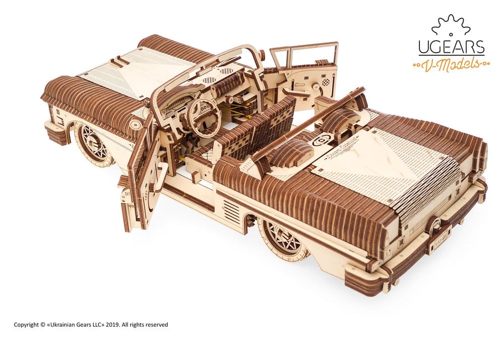 Ugears 3D-Holzpuzzle Traum-Cabrio VM-05 Image 14