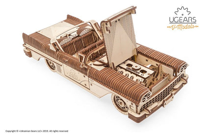 Ugears 3D-Holzpuzzle Traum-Cabrio VM-05 Image 15
