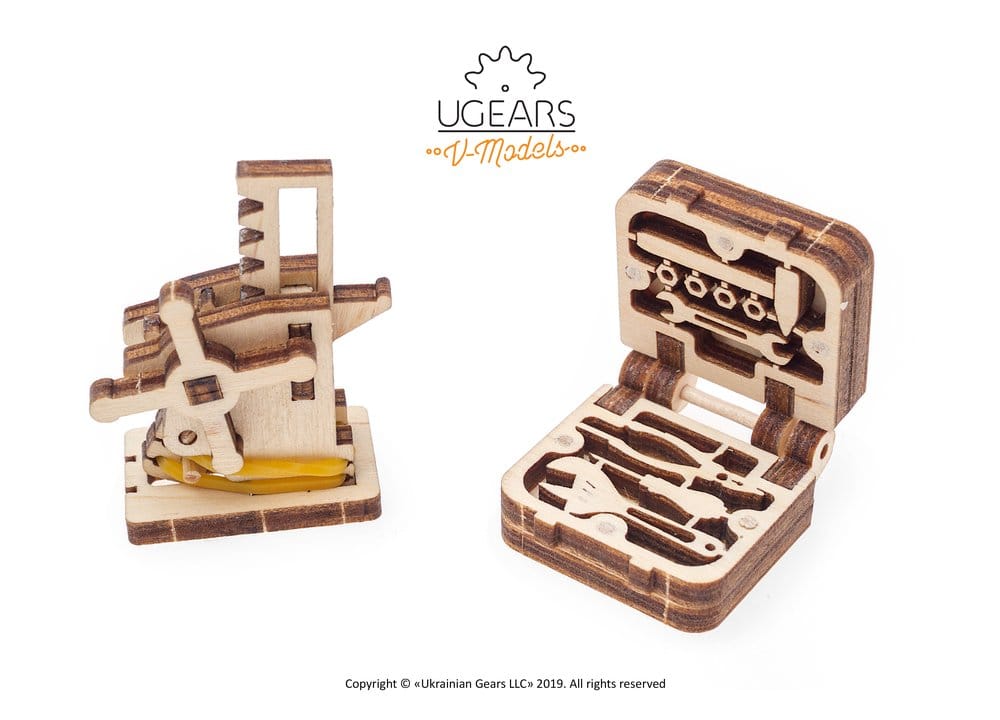 Ugears 3D-Holzpuzzle Traum-Cabrio VM-05 Image 17