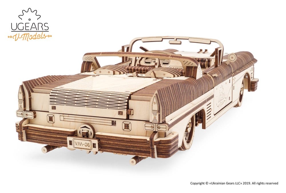 Ugears 3D-Holzpuzzle Traum-Cabrio VM-05 Image 19