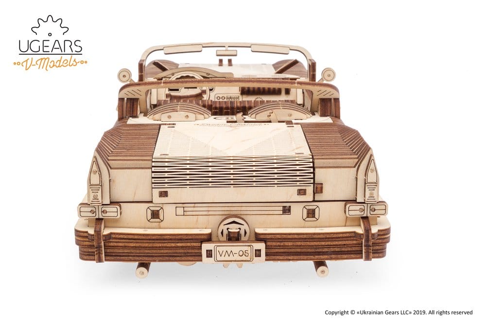 Ugears 3D-Holzpuzzle Traum-Cabrio VM-05 Image 20