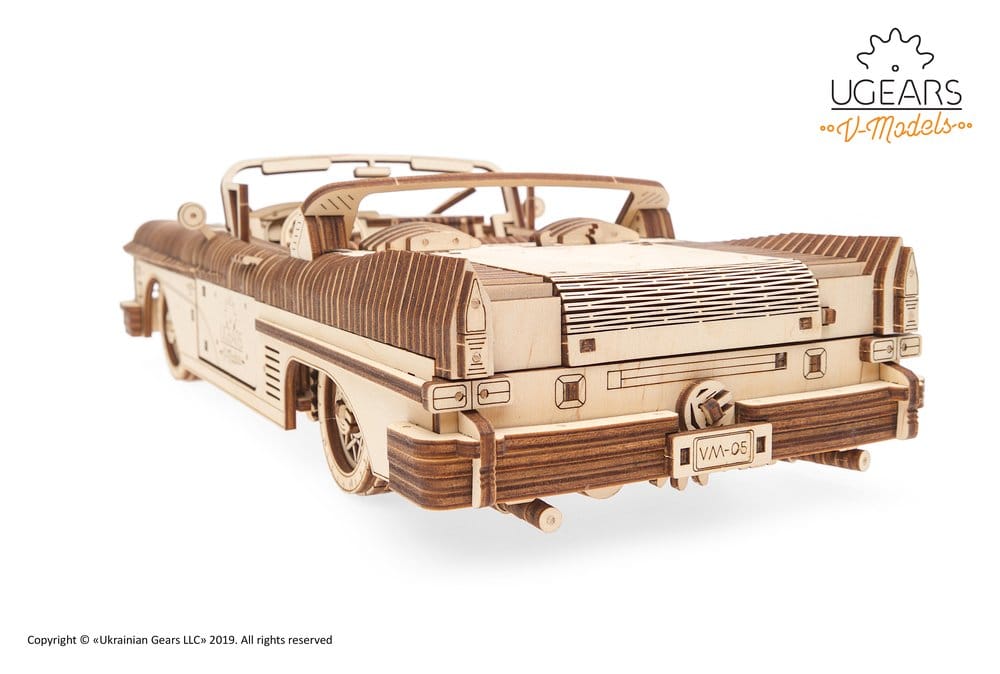 Ugears 3D-Holzpuzzle Traum-Cabrio VM-05 Image 21