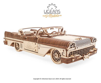 Ugears 3D-Holzpuzzle Traum-Cabrio VM-05 Image 24