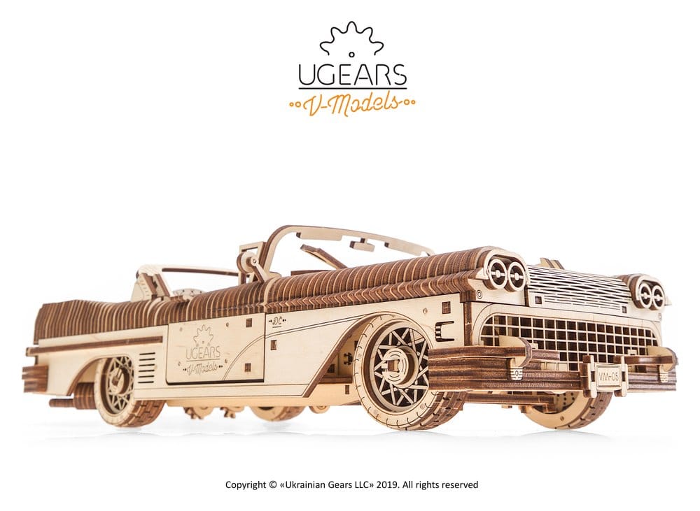 Ugears 3D-Holzpuzzle Traum-Cabrio VM-05 Image 25