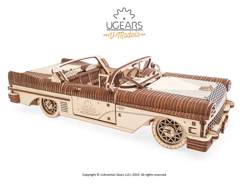 Ugears 3D-Holzpuzzle Traum-Cabrio VM-05 Image 26