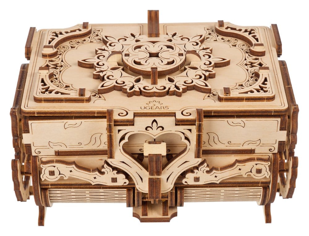 Ugears 3D-Holzpuzzle Antik-Schatulle Image 5