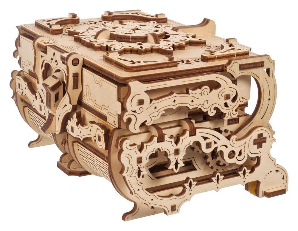 Ugears 3D-Holzpuzzle Antik-Schatulle Image 7